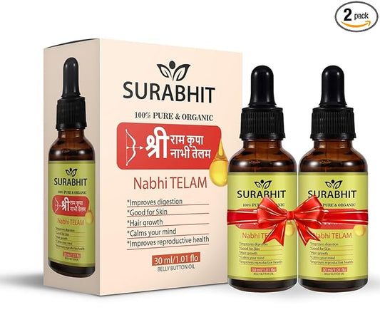MULTI-BENEFIT NABHI OIL (LIMITED OFFER BUY 1 GET 1 FREE) (Belly Button Oil)(4.9 ⭐⭐⭐⭐⭐ 47,342 REVIEWS)